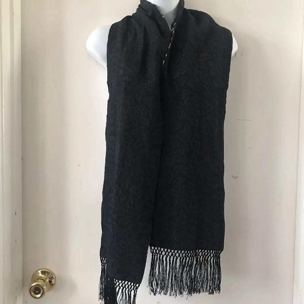 Jacqueline Ferrar Reversible Silk Scarf